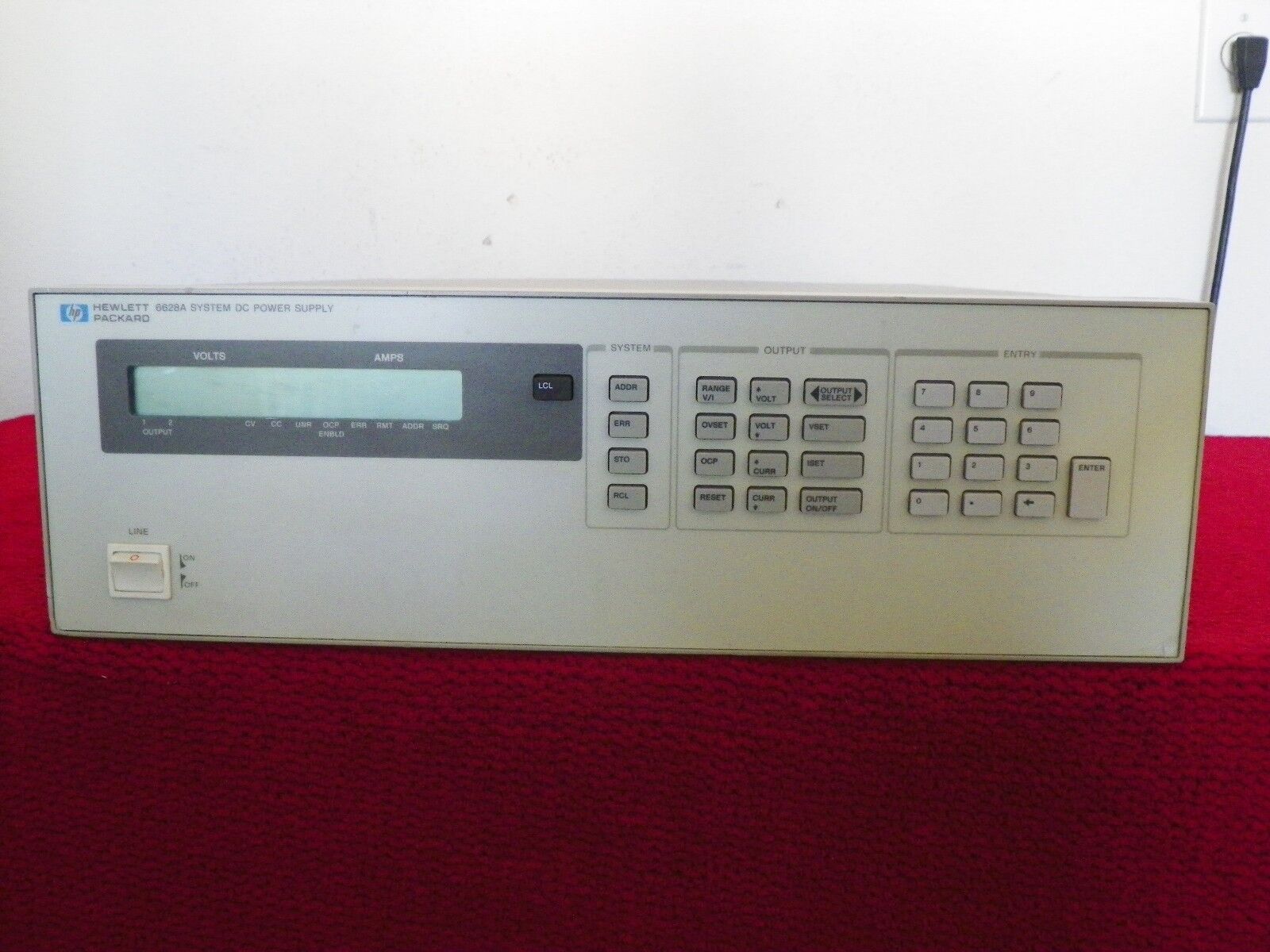 Agilent HP 6628A Dual Precision Power Supply, 50W, NIST cal w/DATA (12 in stock Agilent HP 6628A Dual Precision Power Supply, 50W, NIST cal w/DATA (12 in stock